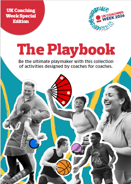 Uk Coaching Week 2026 playbook front page graphic